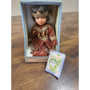 Vintage Cathay Collection Porcelain Doll NWT and Certificate of Authenticity